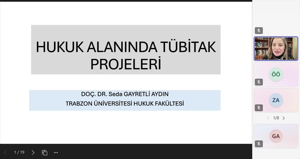 II. Hukuk Alanında TÜBİTAK Projeleri Semineri Gerçekleştirildi!