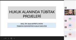 II. Hukuk Alanında TÜBİTAK Projeleri Semineri Gerçekleştirildi!