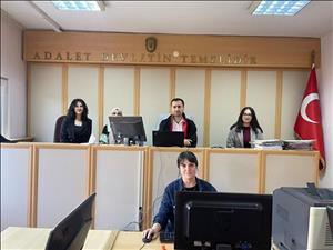 Öğrencilerimiz Yalova Adliyesinde Duruşmalara Katıldı
